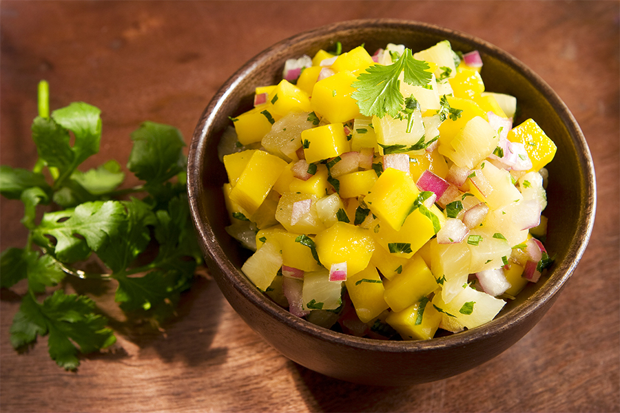 Bowl of Mango Salsa