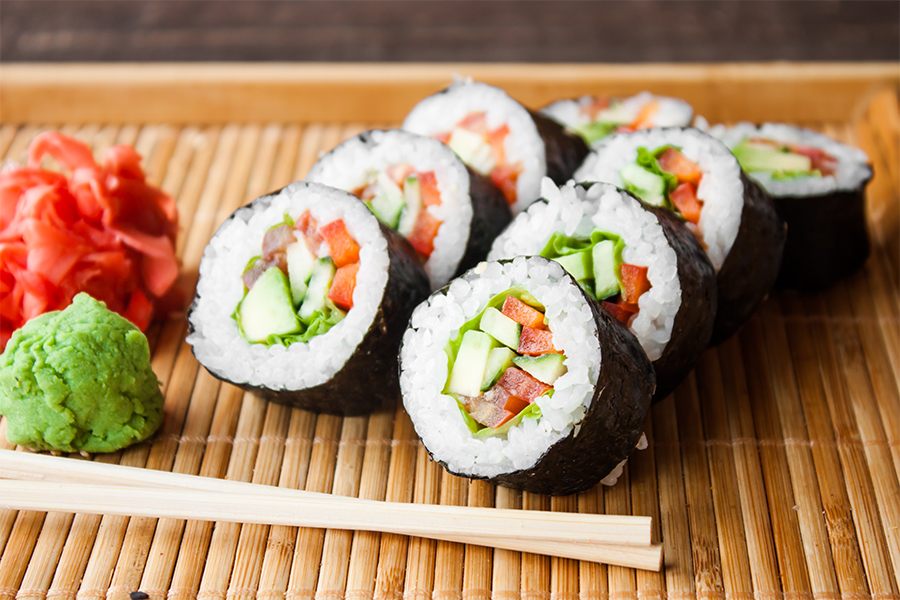 Veggie Sushi Rolls