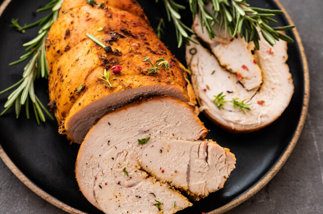 Basic Roasted Turkey Breast dish