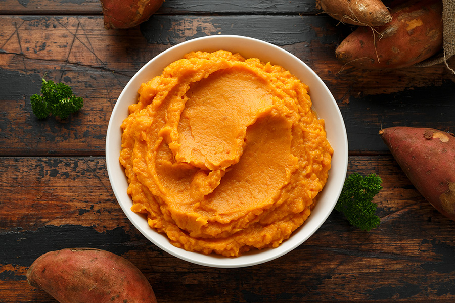Coconut Sweet Potato Mash